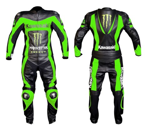 Tuta moto pelle divisibile