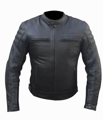 Giubbino giacca pelle moto - giacca,