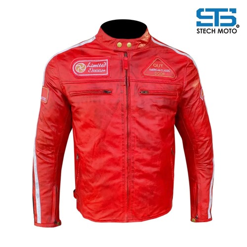 Giacca moto pelle stechmoto - giacca,