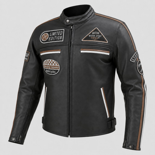 Moto giubbotto pelle da - giubbotto,