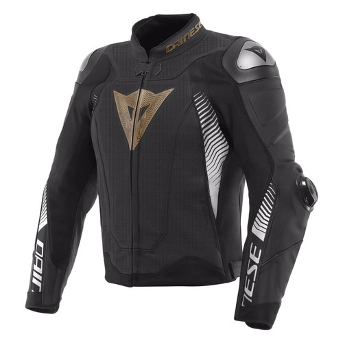 Giacca moto vera pelle - in,