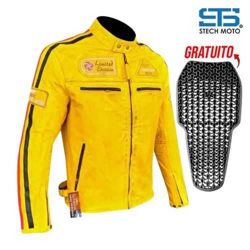 Moto giubbotto pelle da - giubbotto, in