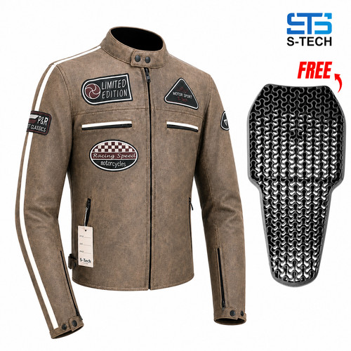 Moto giacca pelle tech - moto,