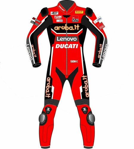 Ducati tuta pelle - tuta, motociclista